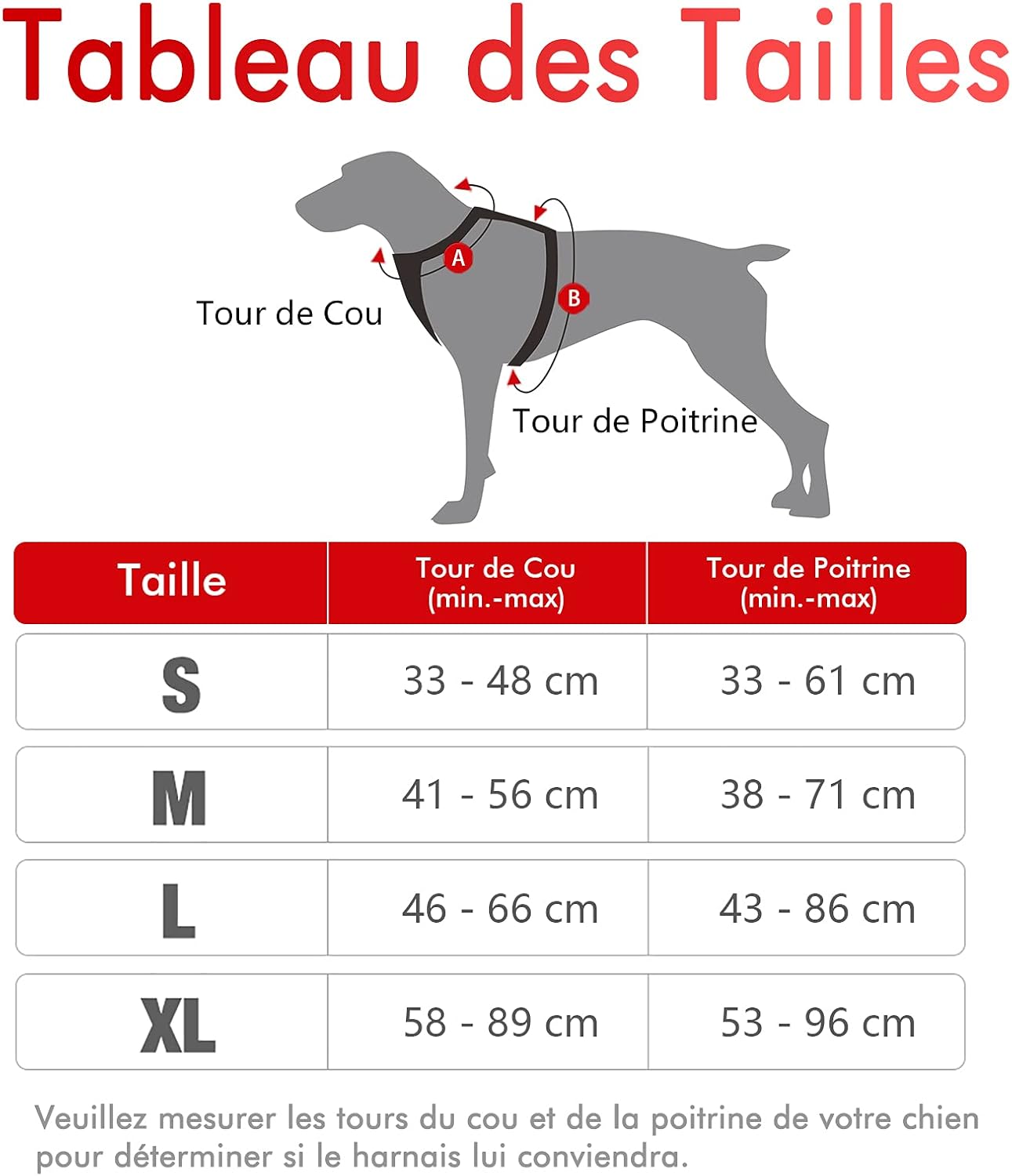 Thumbnail 6 de rabbitgoo Harnais anti-traction L avec attache avant et bandes réfléchissantes