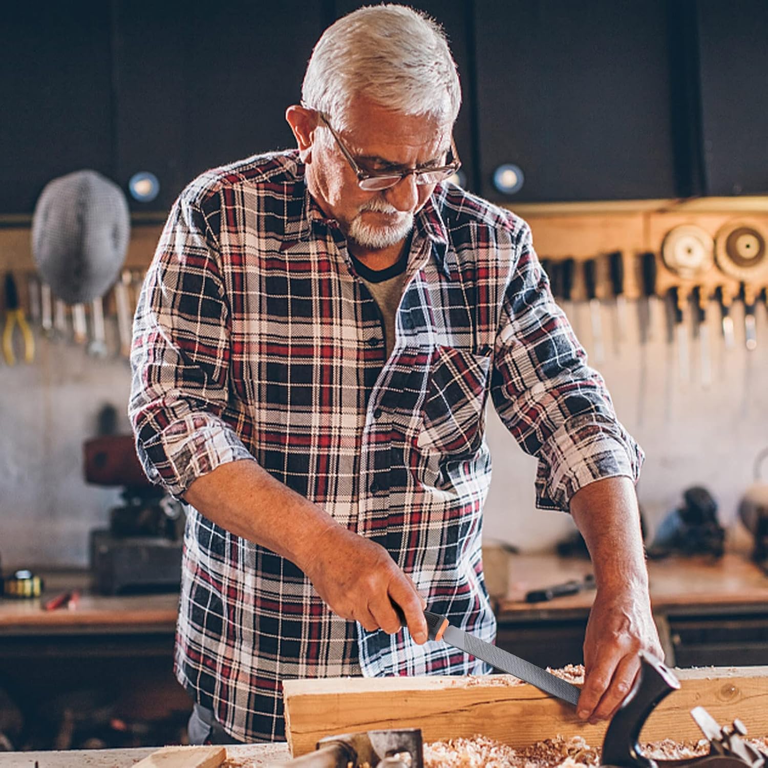 Thumbnail 1 de AojSup 17Pcs Metal File Set – 4X large files 🛠️