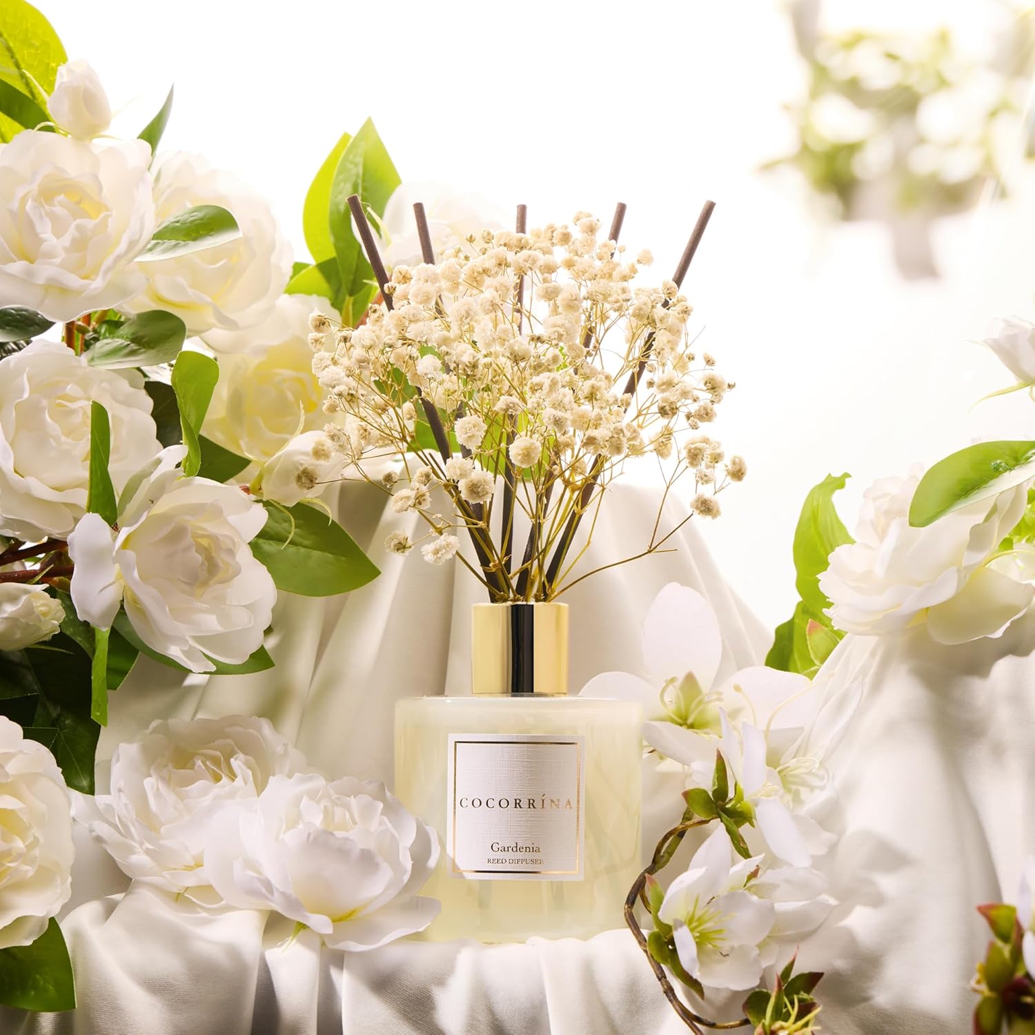 Detalle 2 de COCORRÍNA Reed Diffuser Gardenia 6.7 Fl.oz