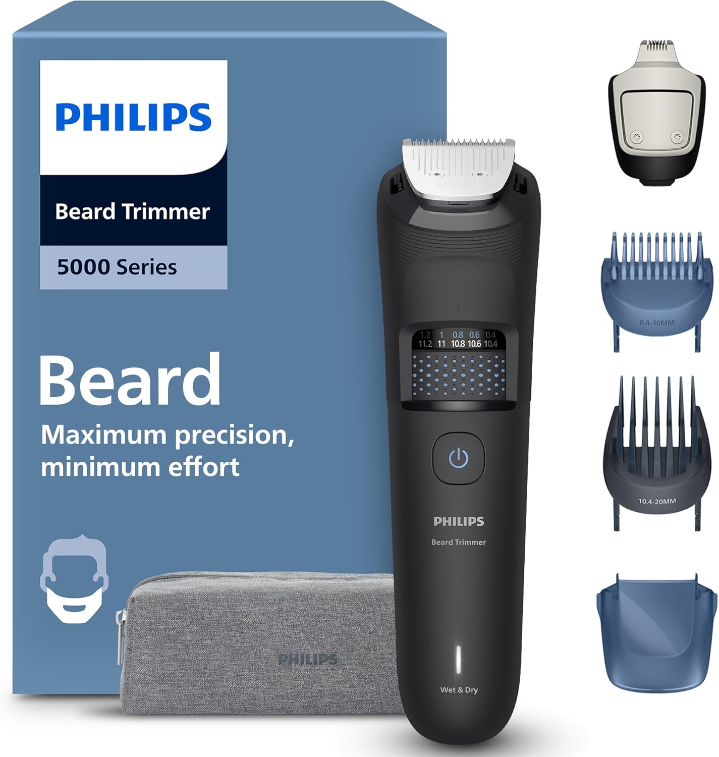 Detalle de Philips BT5765/15 Tondeuse à barbe série 5000 — 40 hauteurs