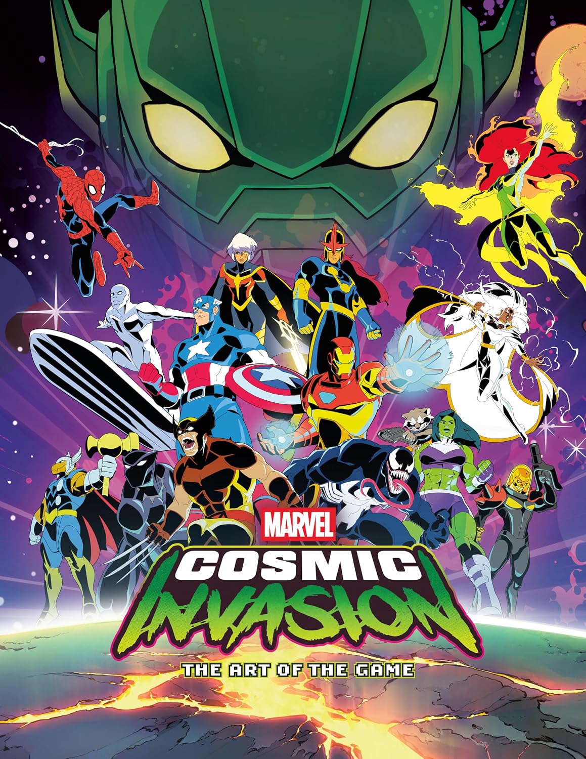 Detalle de Marvel: Cosmic Invasion – The Art of the Game book