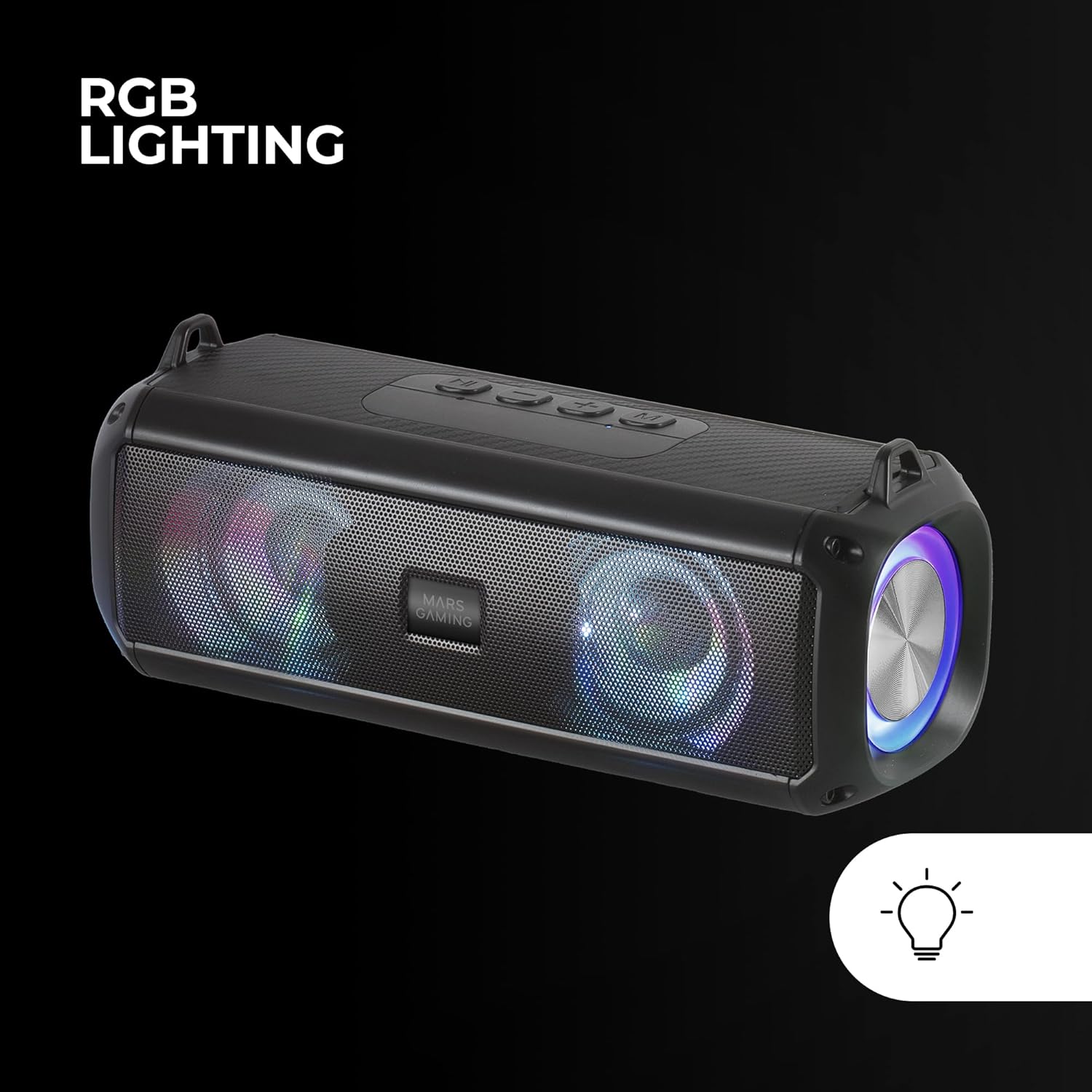 Thumbnail 4 de Mars Gaming MSBXT : haut-parleur portable 2en1 avec barre de son, RGB dynamique et Bluetooth 5.3