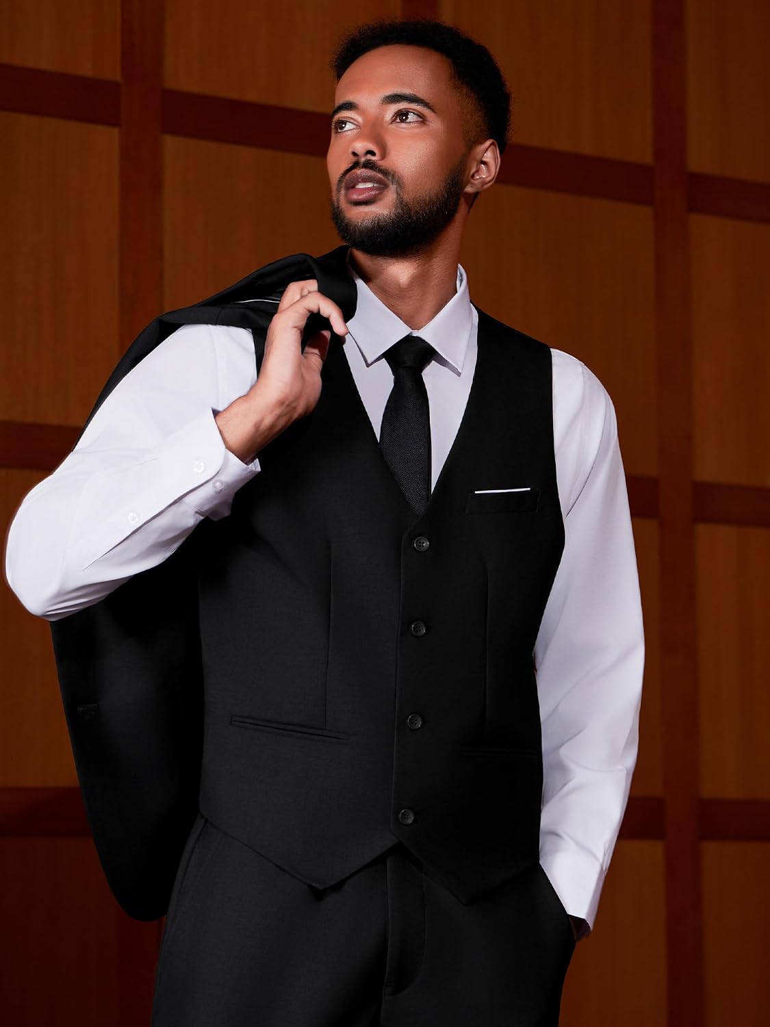 Detalle de MAGE MALE Men's Suit Vest