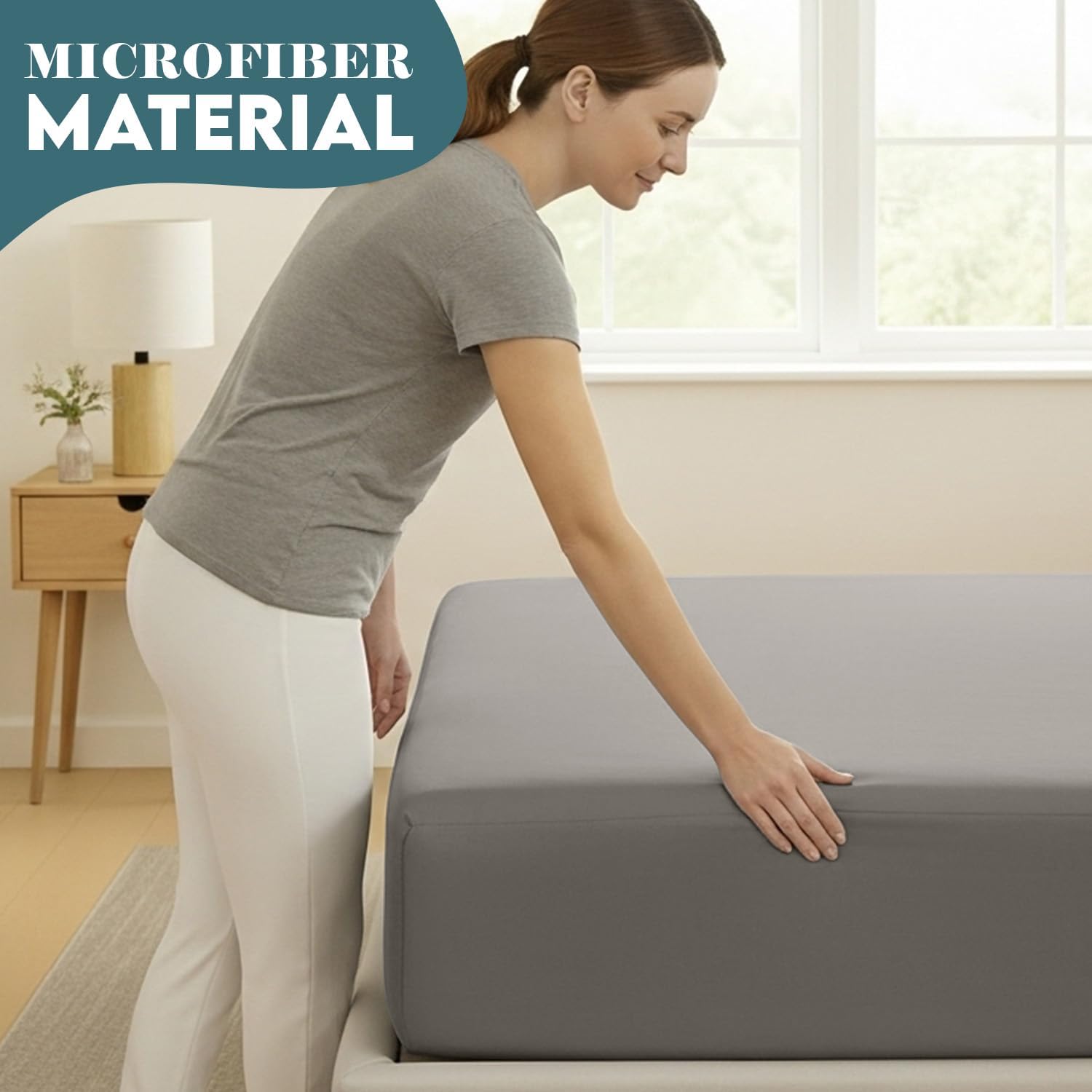 Thumbnail 4 de Moonlight Bedding King Size 40 cm deep fitted