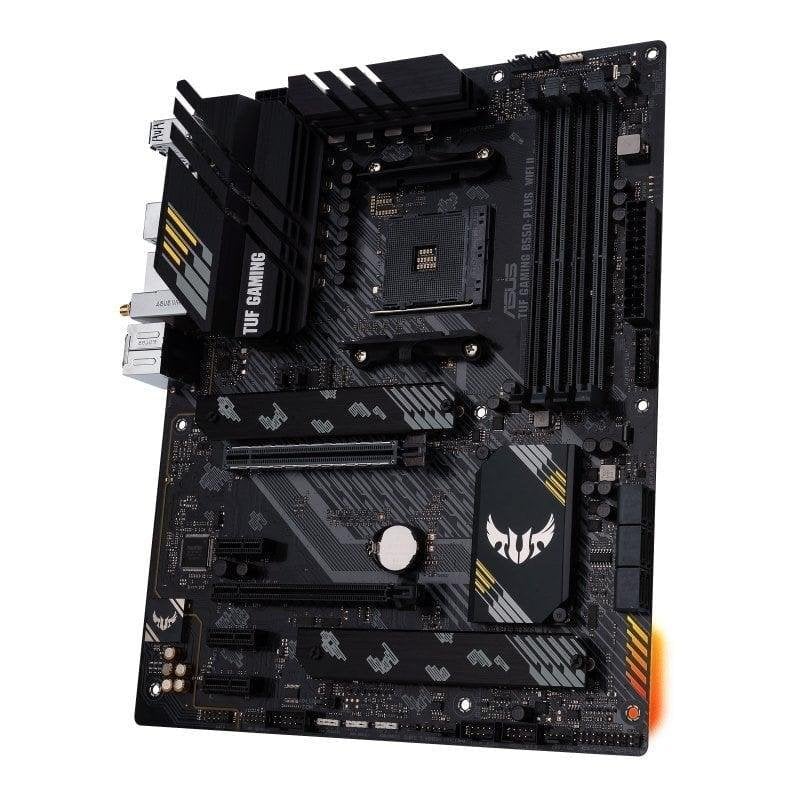 Detalle de ASUS TUF Gaming B550‑PLUS WiFi II placa base AM4 DDR4