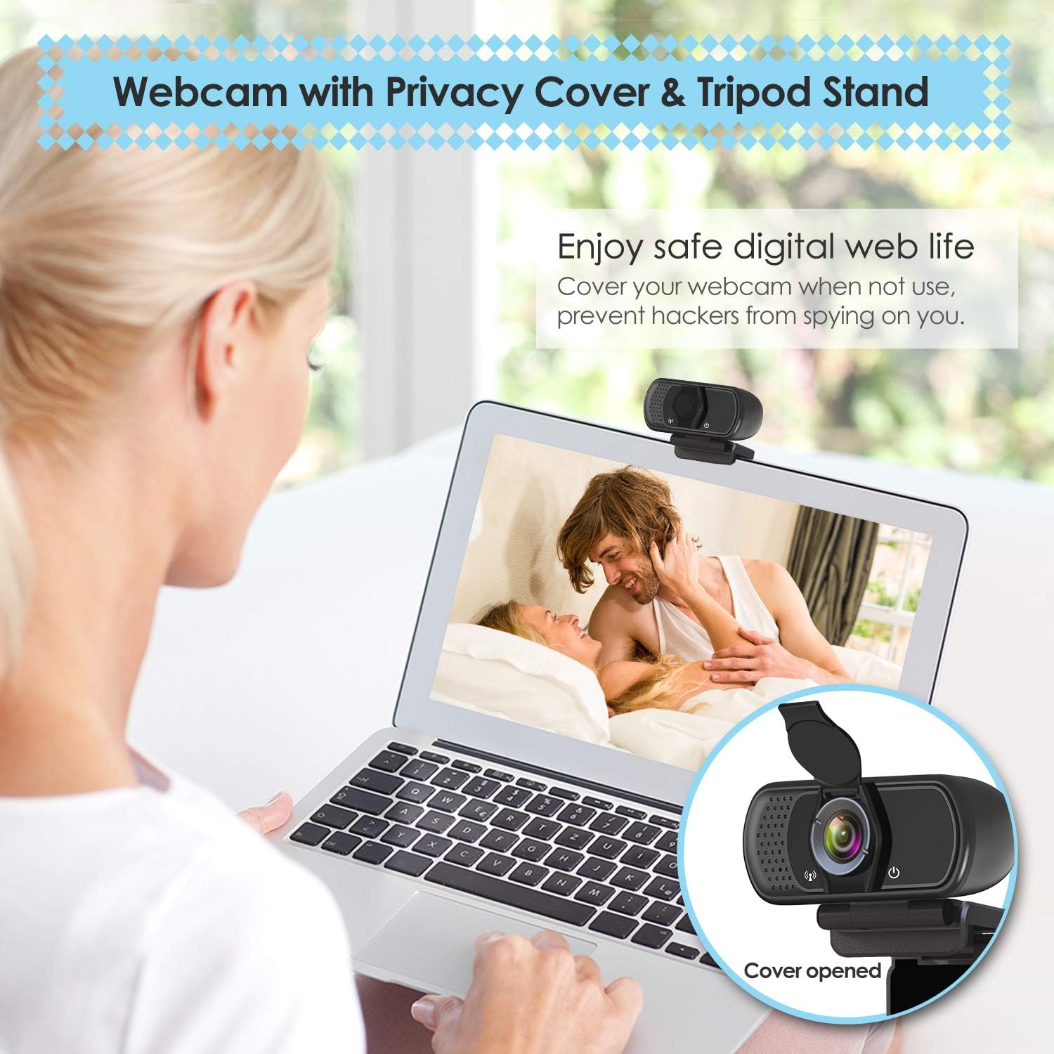 Thumbnail 4 de HD 1080p Webcam with Microphone