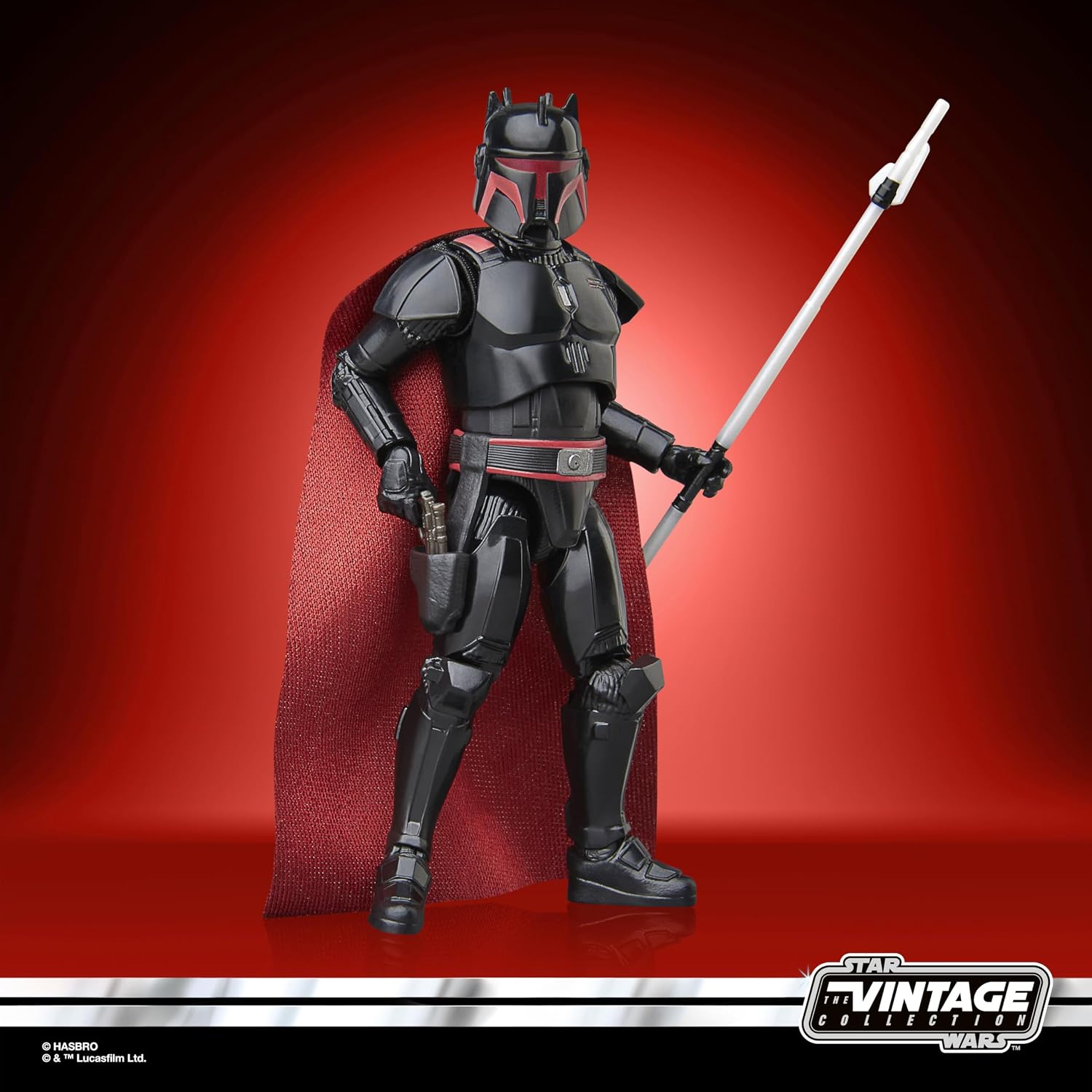 Thumbnail 6 de Star Wars The Vintage Collection Moff Gideon (armatura Dark Trooper) Hasbro, action figure 9,5 cm
