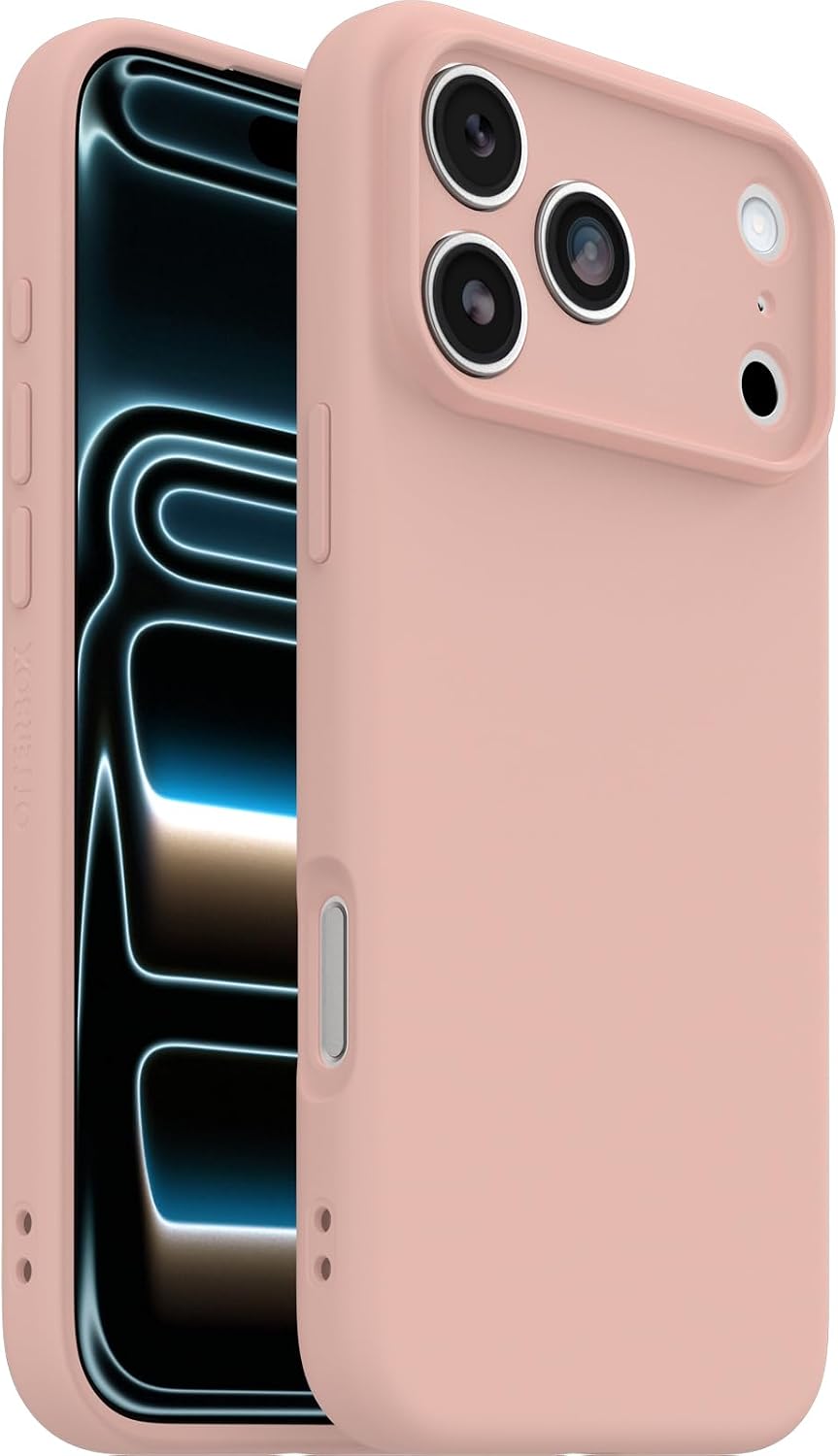 Detalle de OtterBox Figura Series MagSafe pour iPhone 17 Pro Max – Coque Fine, Antichoc et Antichute (Rose)