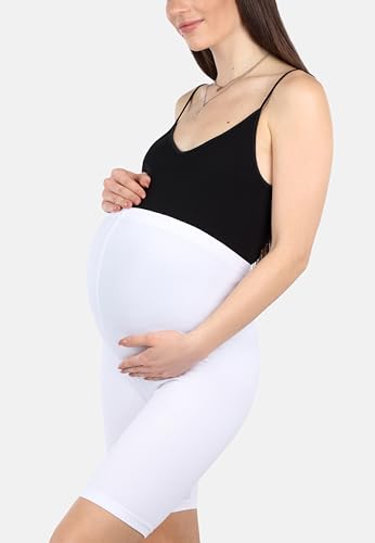 Thumbnail 4 de Be Mammy Legging maternité court en bio-coton