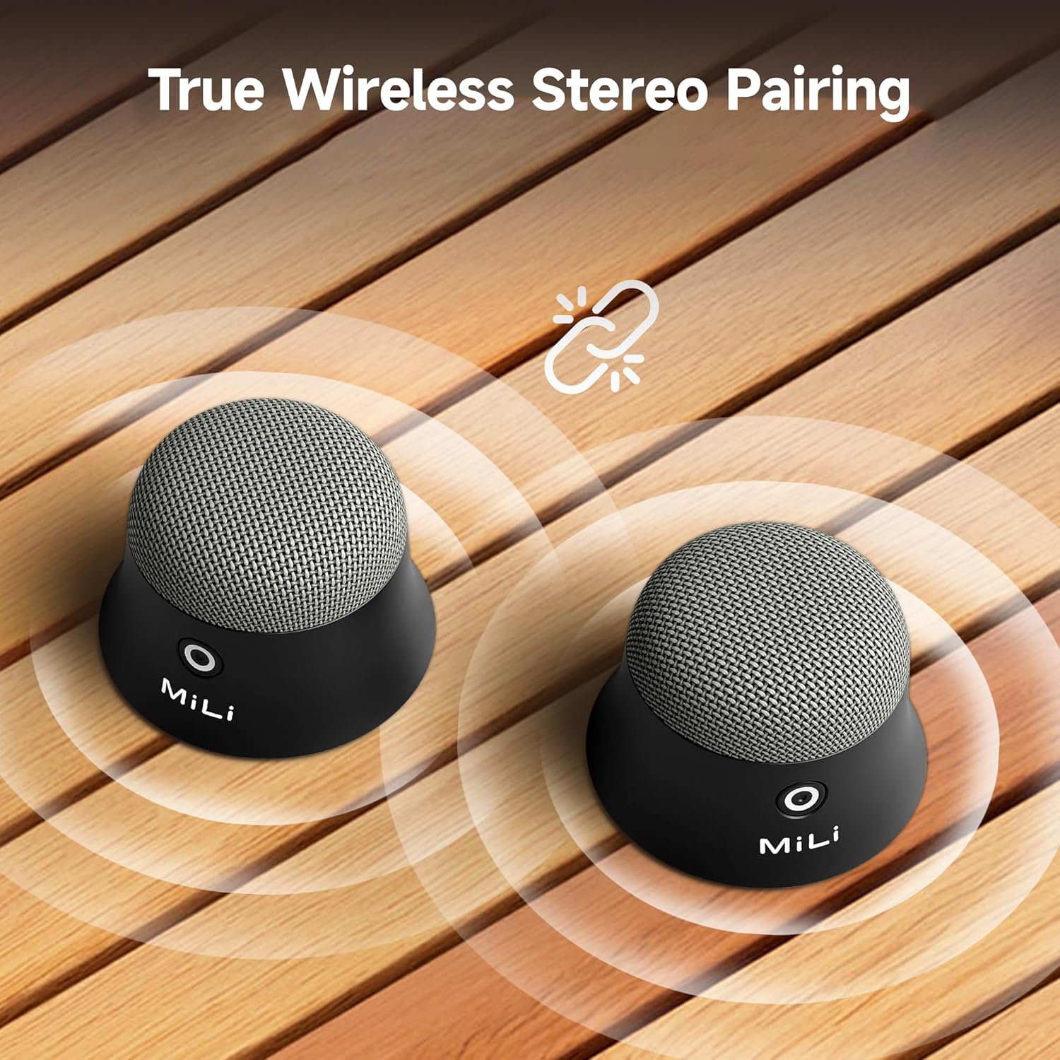 Thumbnail 1 de MiLi MILI Small Magnetic Bluetooth Speaker with MagSafe support for iPhone (portable magnetic speaker)