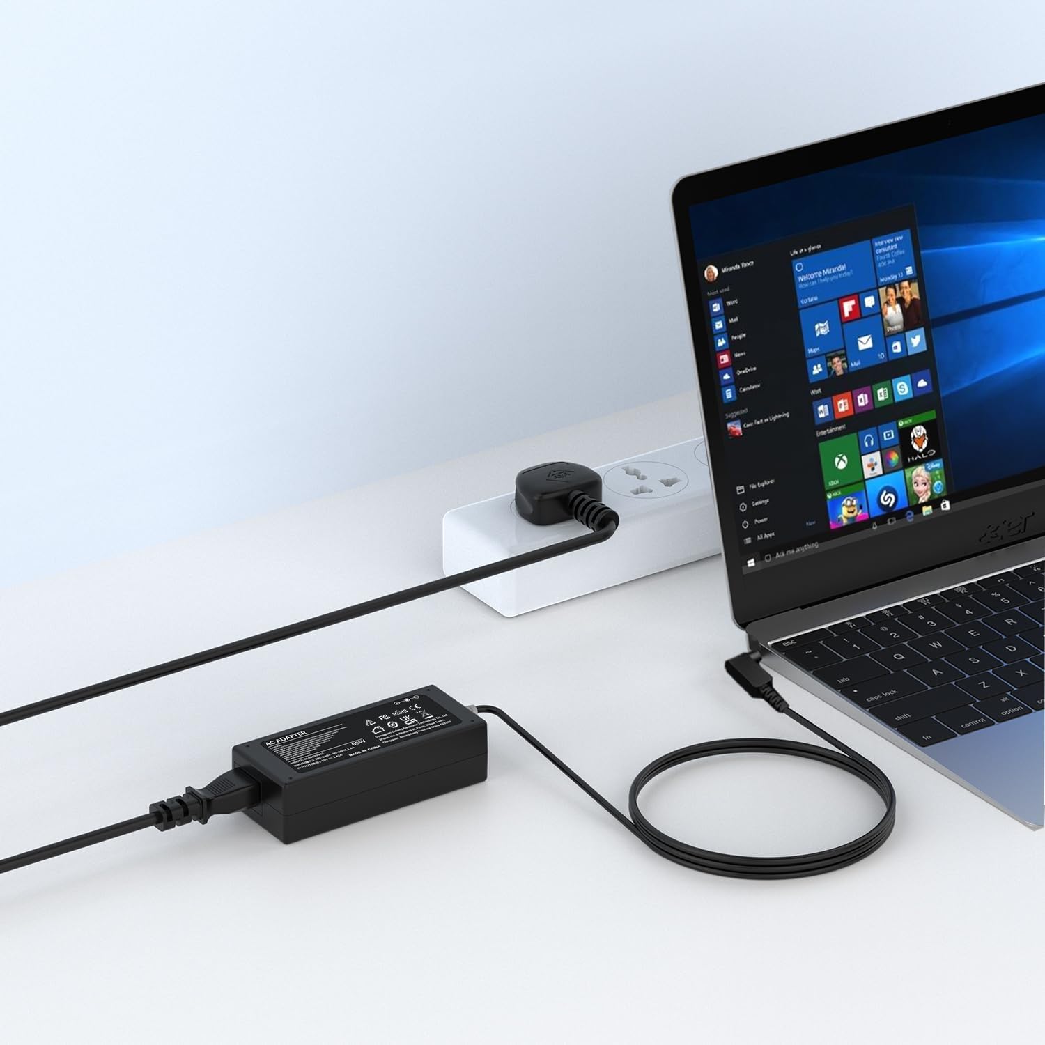 Thumbnail 1 de 65W Laptop Charger 19V 3.42A for Acer Aspire