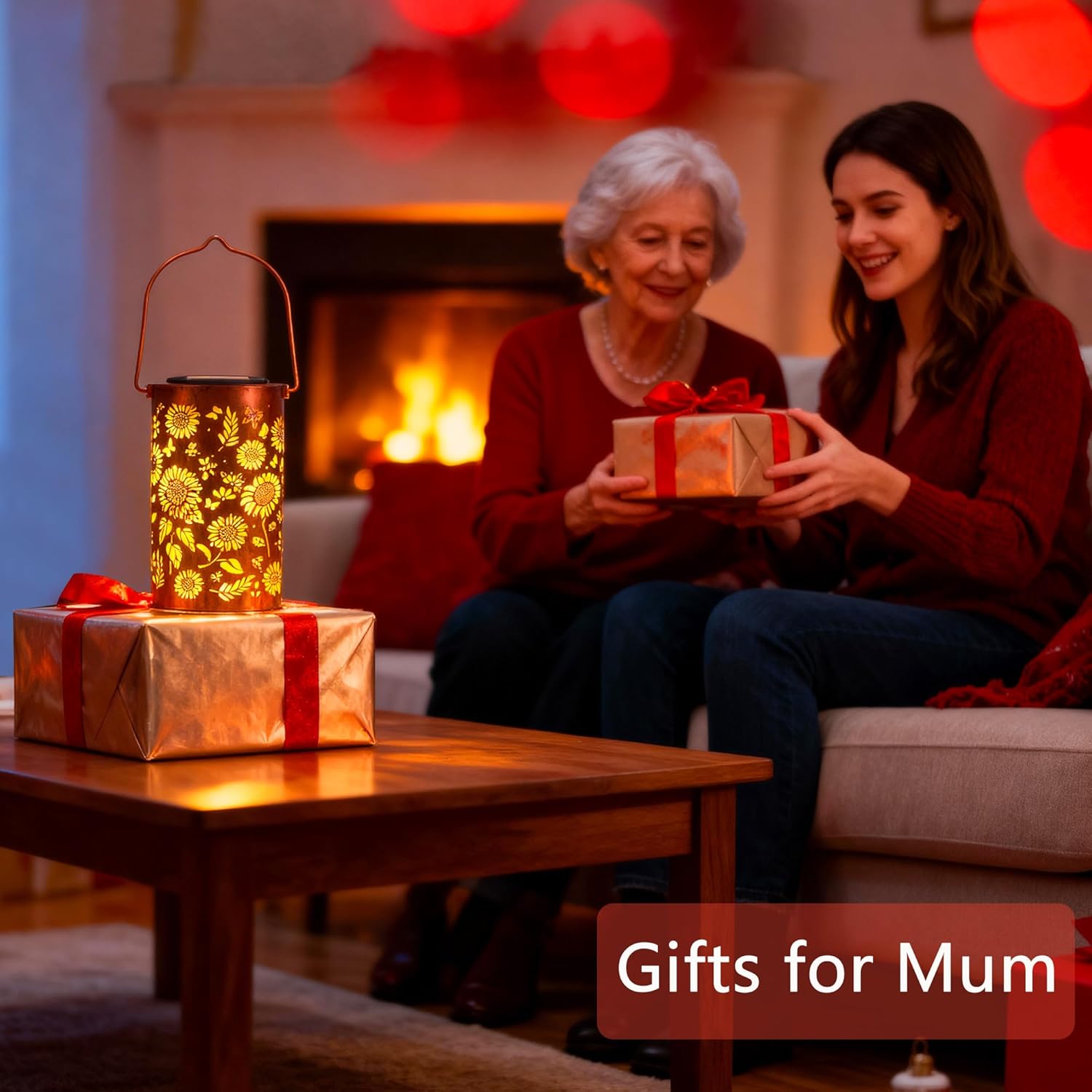 Thumbnail 1 de Cawabocy Sunflower Solar Lanterns for Garden Decor