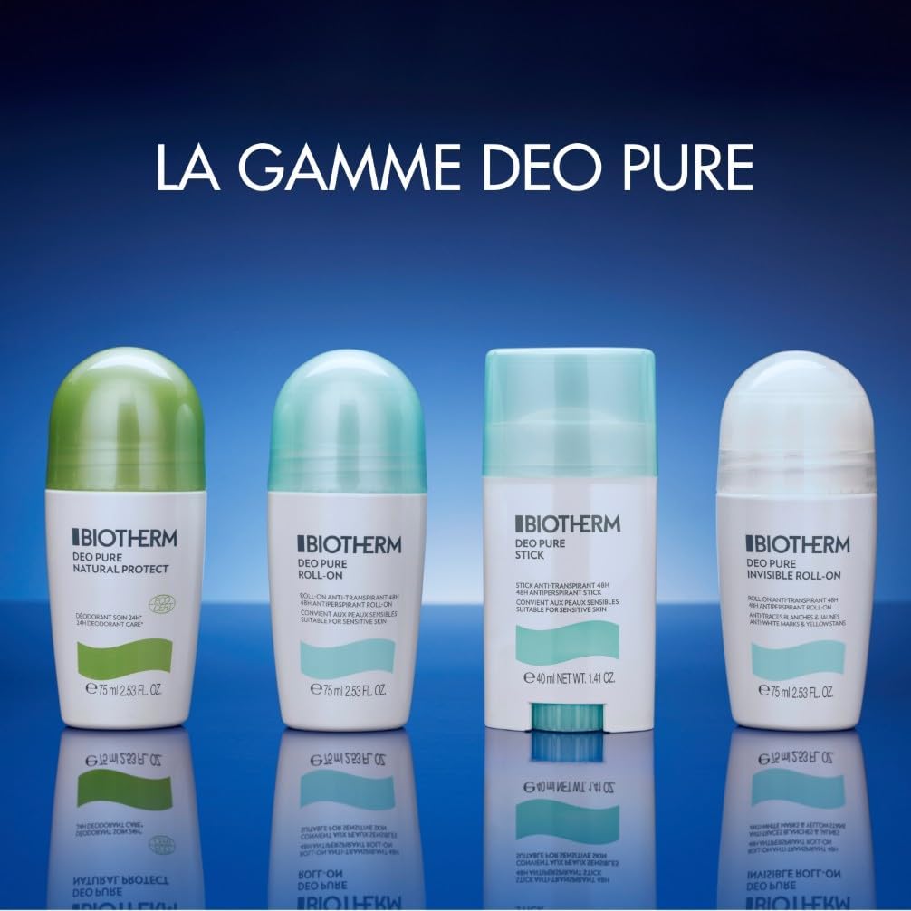 Thumbnail 4 de Biotherm Deo Pure Déodorant Anti-Transpirant 75 ml – Sans parfum, pour tous types de peaux sensibles
