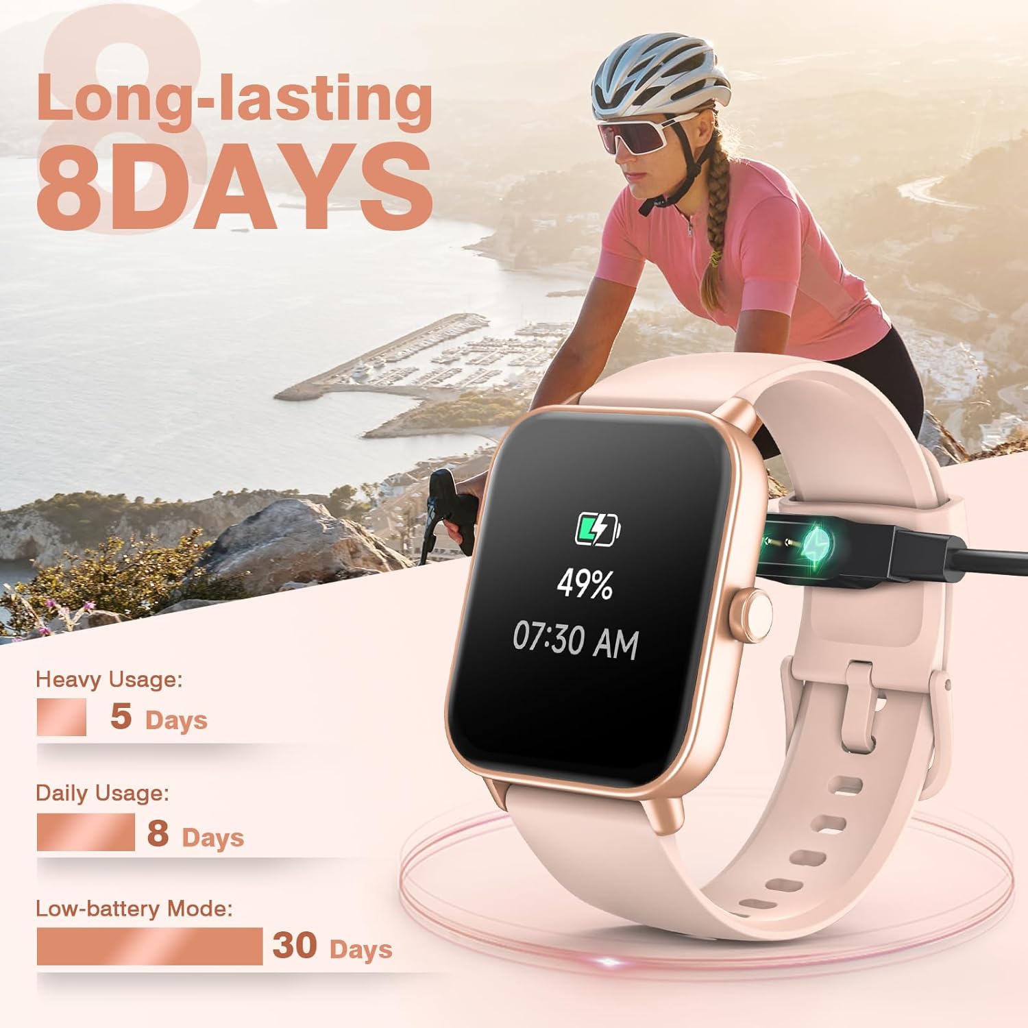 Thumbnail 6 de Smart Watch 1.8" Fitness Tracker with Alexa