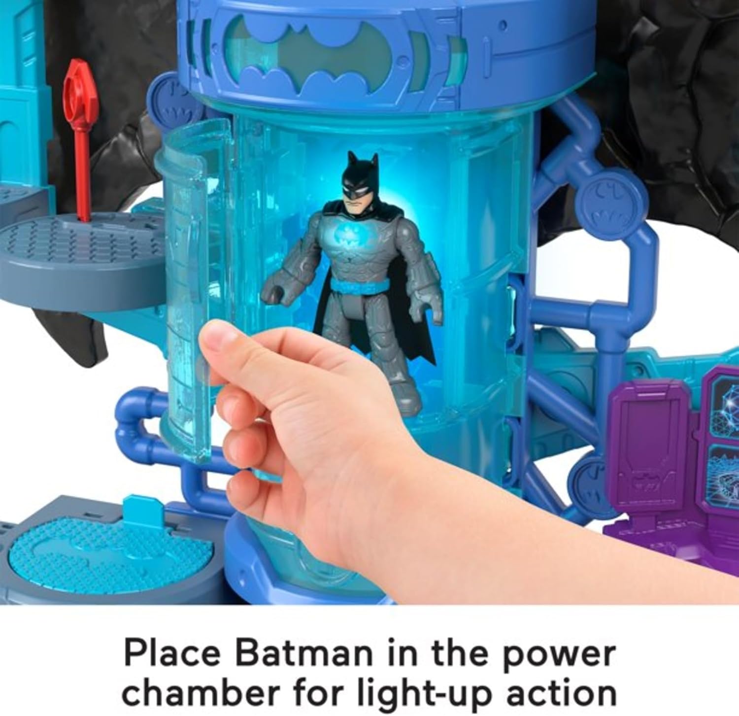 Thumbnail 2 de Fisher-Price Imaginext DC Super Friends Batman Bat-Tech Batcave Playset (HGN70)