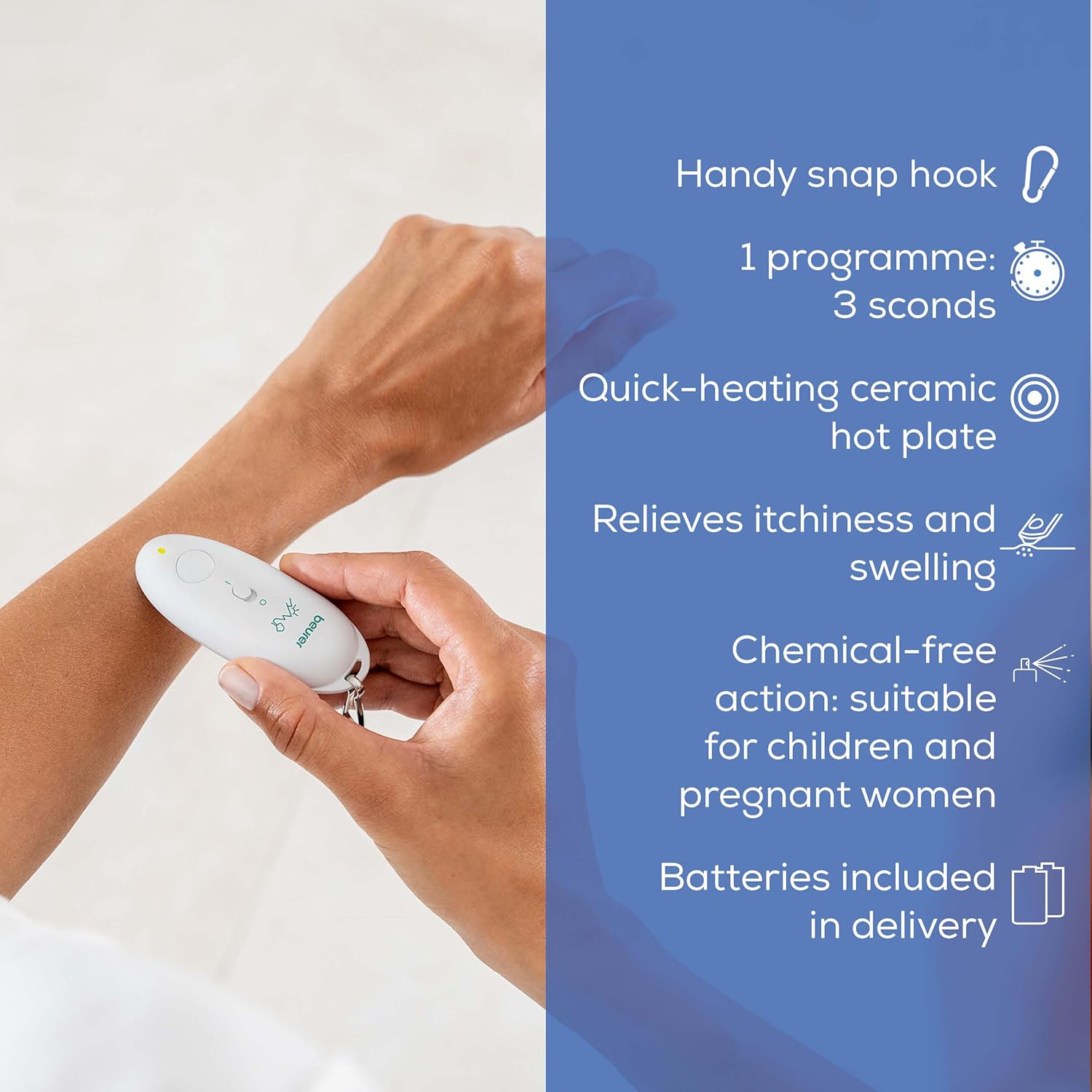 Thumbnail 6 de Beurer BiteX Travel Insect Bite Healer BR 10 heat pen for bites & stings