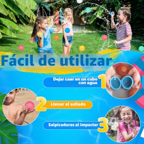 Thumbnail 3 de Globos de Agua Reutilizables Semai – Paquete de 12, Sellado Automático y Llenado Rápido