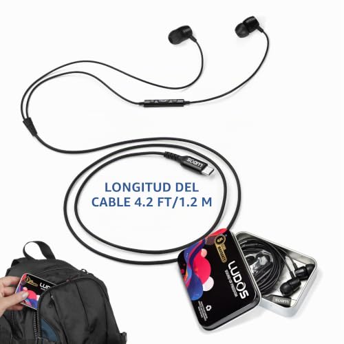 Detalle 2 de Ludos auriculares USB-C