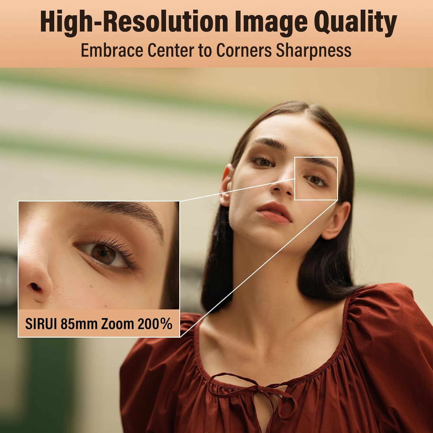 Thumbnail 2 de SIRUI Aurora 85mm F1.4 for Sony E Mount – Lightweight Portrait Prime