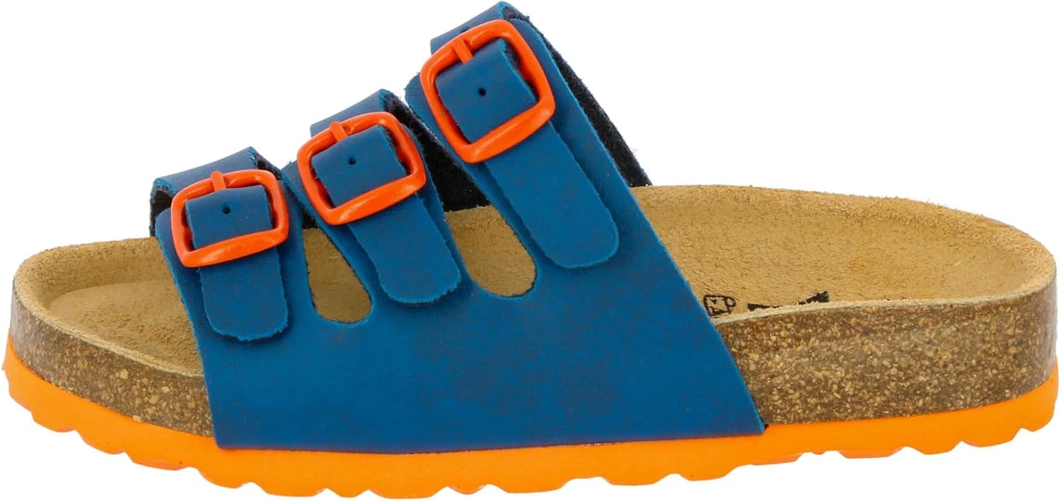 Thumbnail 1 de Lico Unisex Kinder Bioline Kids 3-SchnallerPantoletten – Bequeme EVA-Sohle, Schnallenverschluss