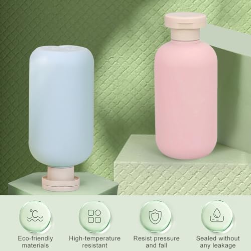 Detalle 2 de YUNHOLO 3Pcs 200ml Travel Bottles for Toiletries