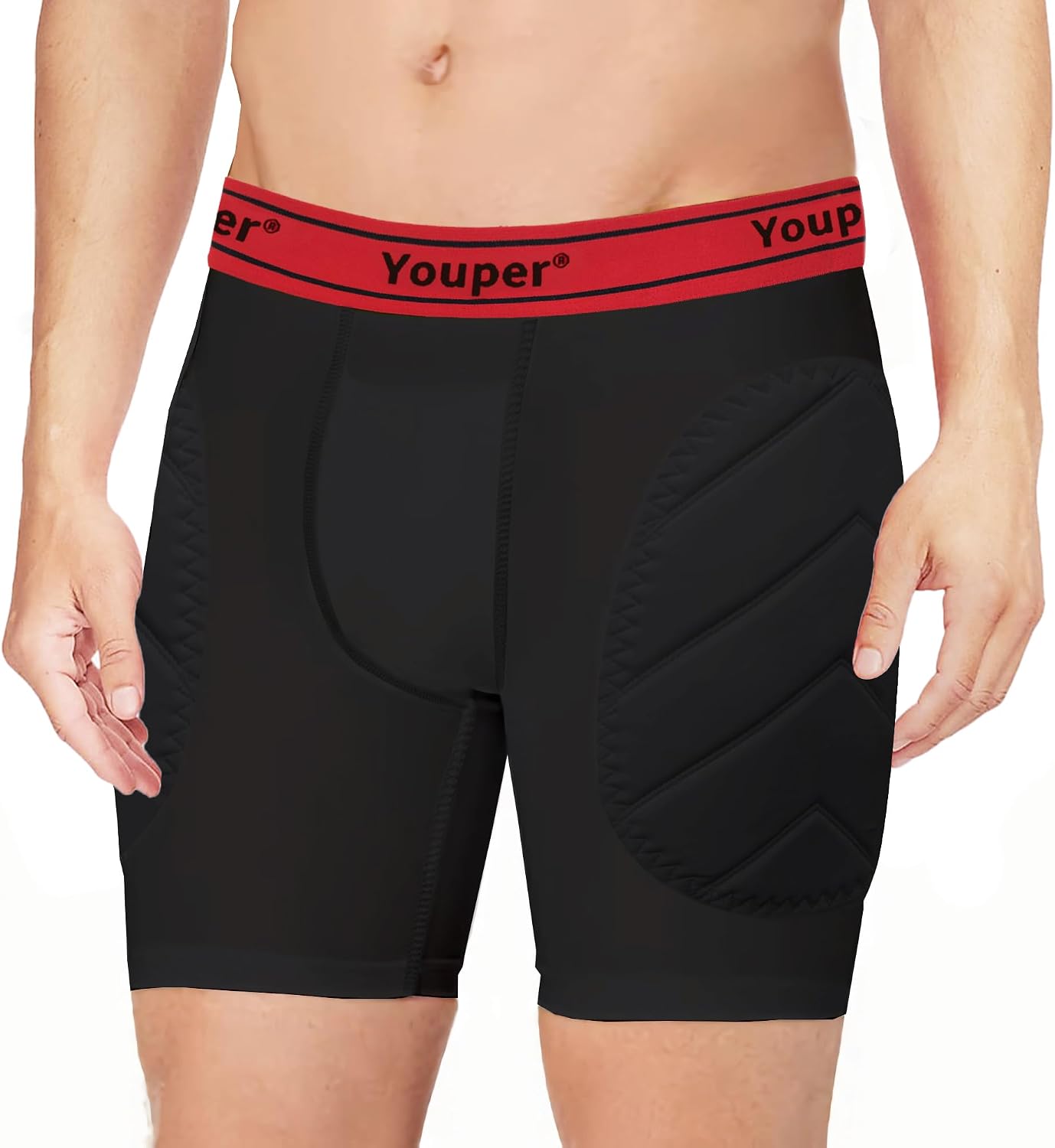 Detalle de Youper Boys Youth Sliding Shorts with Cup