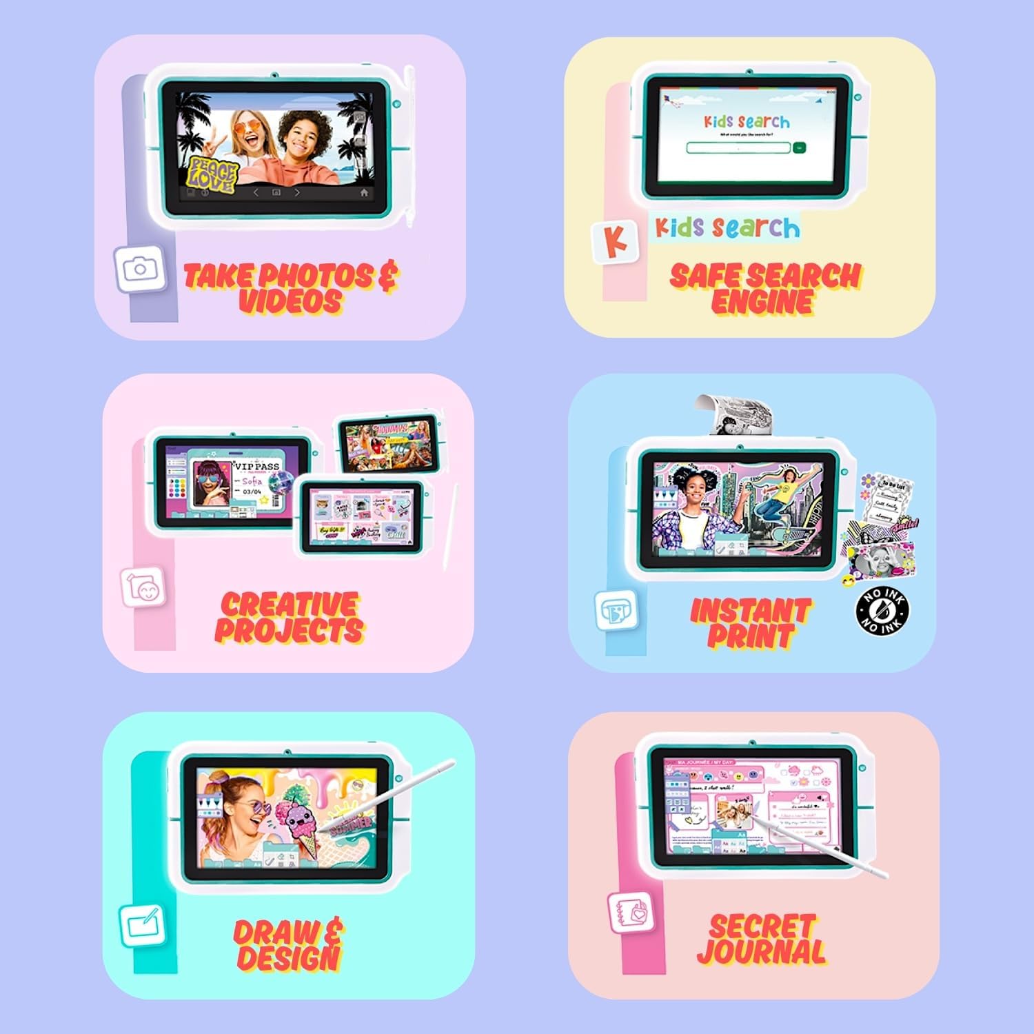 Thumbnail 3 de Pad Creator Kreativ-Tablet CLK 023