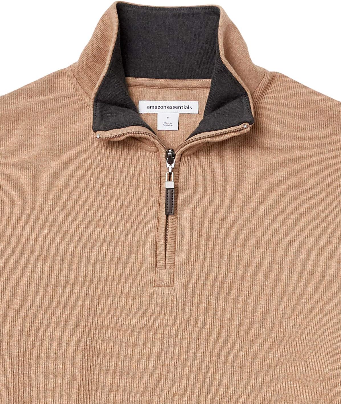 Thumbnail 4 de Amazon Essentials Herren Pullover mit Viertelreißverschluss aus französischem Rippstrick – Normale Passform