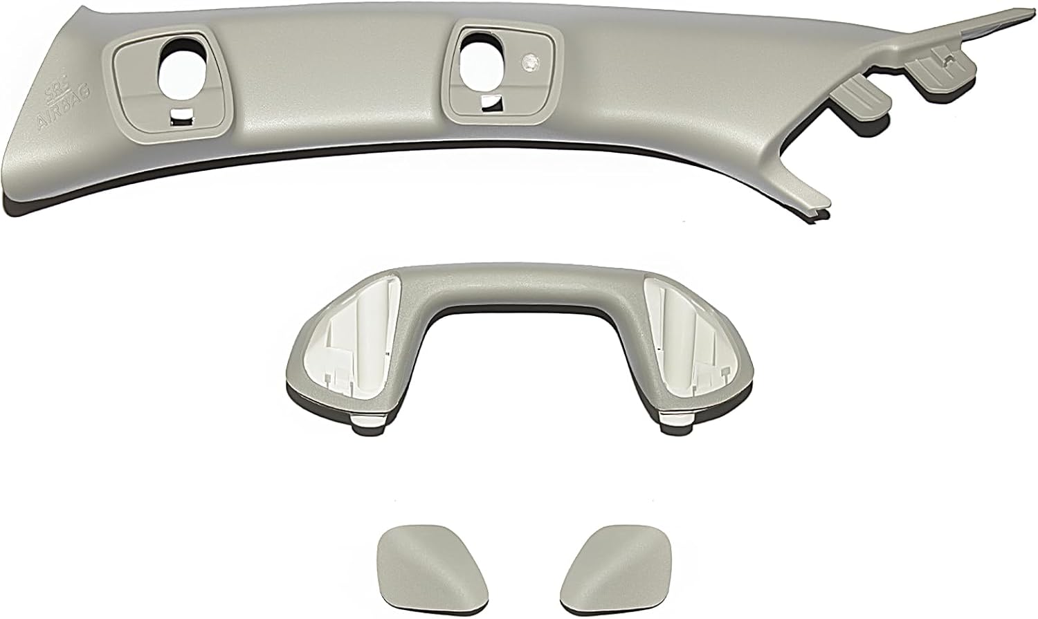 Thumbnail 6 de bgucar Driver Side A-Pillar Grab Handle for Toyota Tacoma 3rd Gen (2016-2023) – OEM-Style Texture, Gray