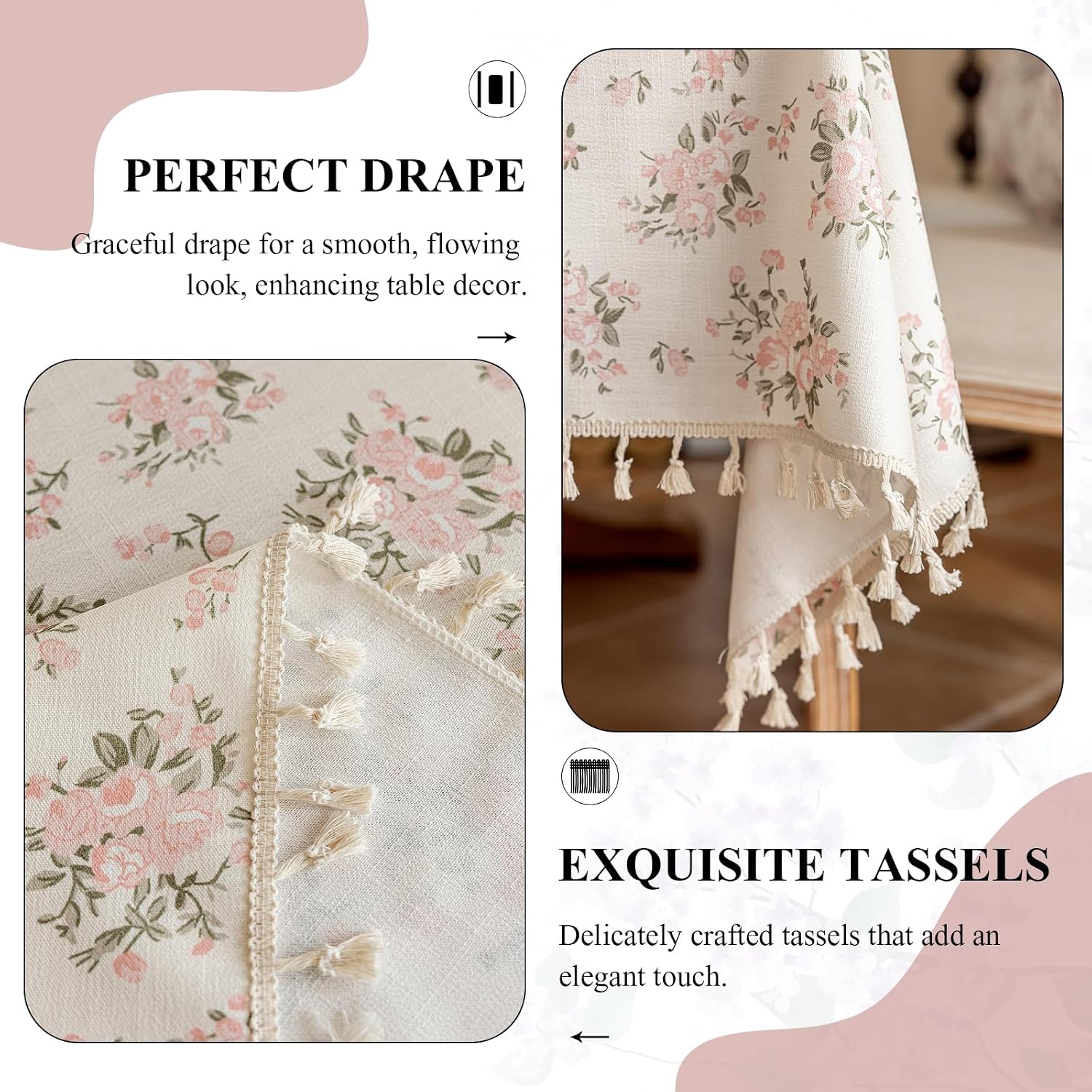 Thumbnail 6 de VClife Rectangular Tablecloth 60 x 120