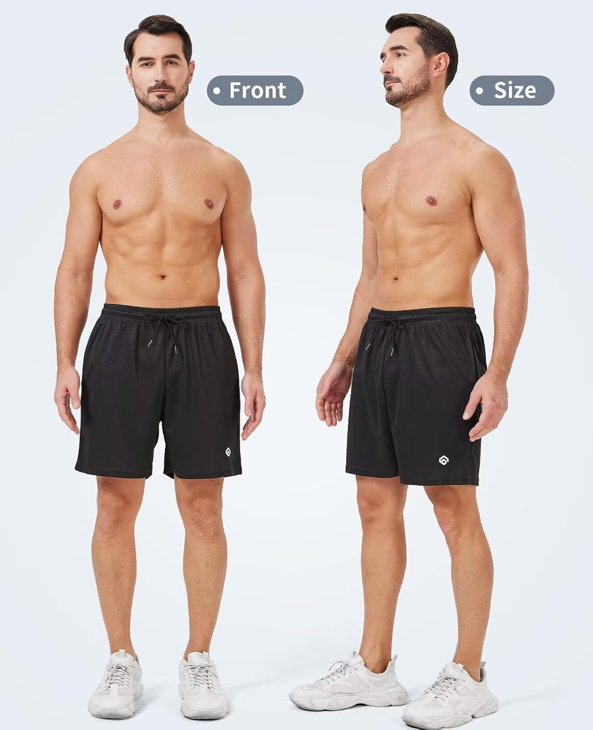 Thumbnail 2 de lomsoe 5 Pack Gym Shorts Men 5 Inch Quick Dry Mesh Shorts with Pockets