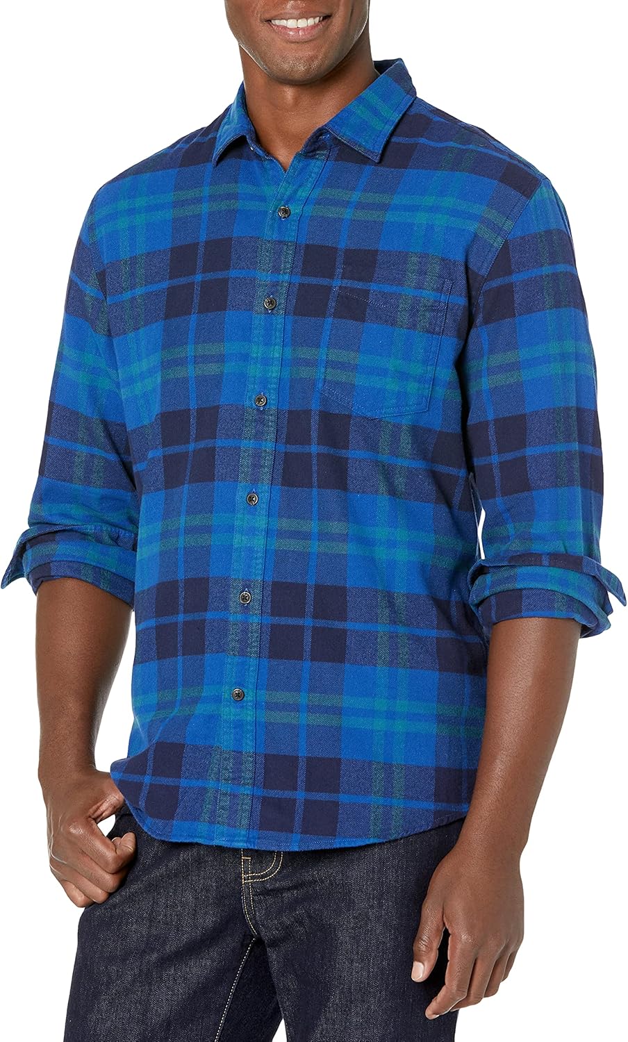 Thumbnail 6 de Amazon Essentials Camisa franela cuadros M
