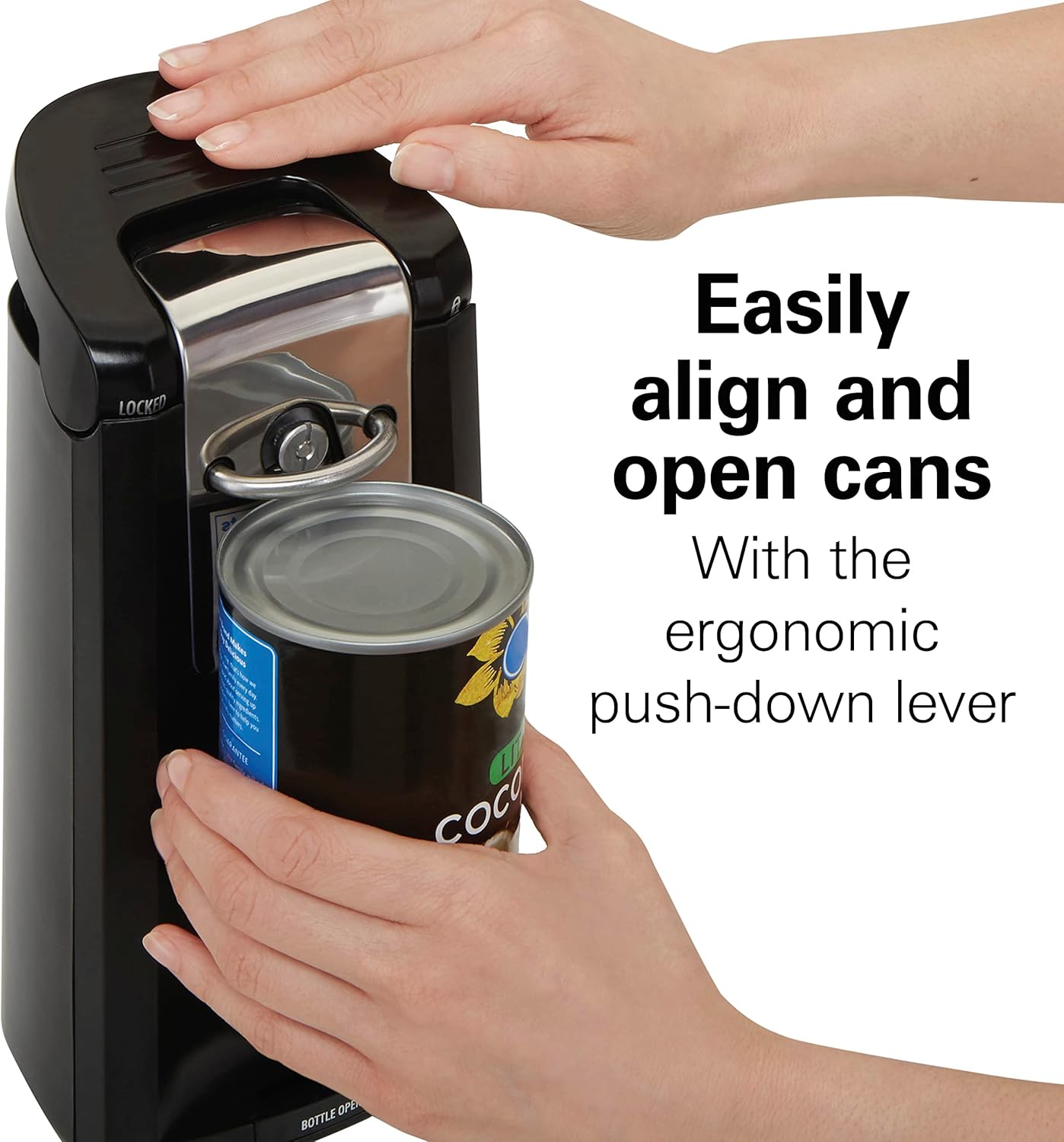 Detalle 2 de Hamilton Beach Smooth Touch Electric Can Opener with Knife Sharpener