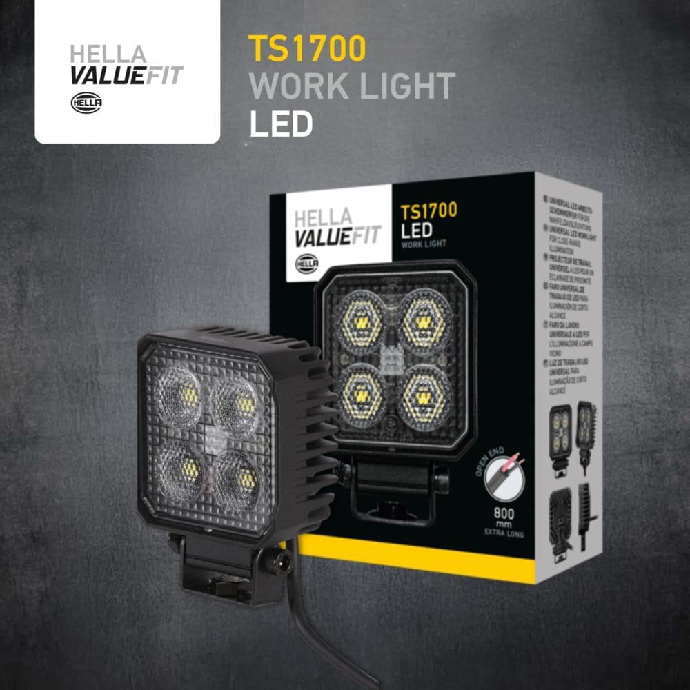 Thumbnail 1 de HELLA VALUEFIT 1GA 357 110-002 LED-Faro da lavoro: luce potente in un pacchetto compatto