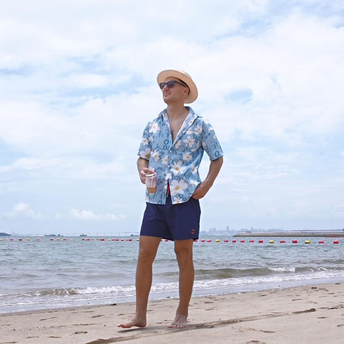 Thumbnail 5 de JustSun Men’s Swim Shorts with Zip Pockets, Mesh Lining, Quick-Dry and Waterproof Performance