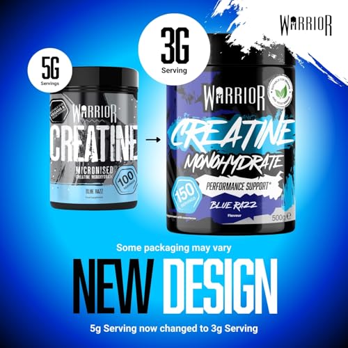 Thumbnail 9 de Warrior Creatine Monohydrate Powder 500g Pure Micronised – Micronised, Vegan & Zero Sugar