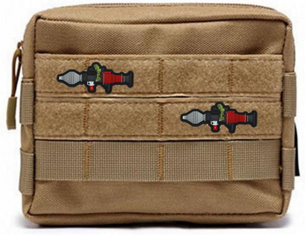 Detalle 2 de Uijokdef PVC Tactical Patch, 3.74 x 1.5 in