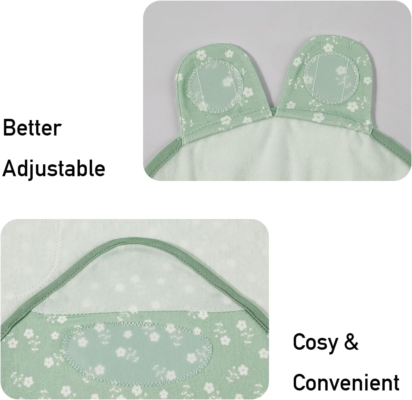 Thumbnail 6 de Soarwg Kids Swaddle Blanket Set 0-3 Months 3-Pack Pink