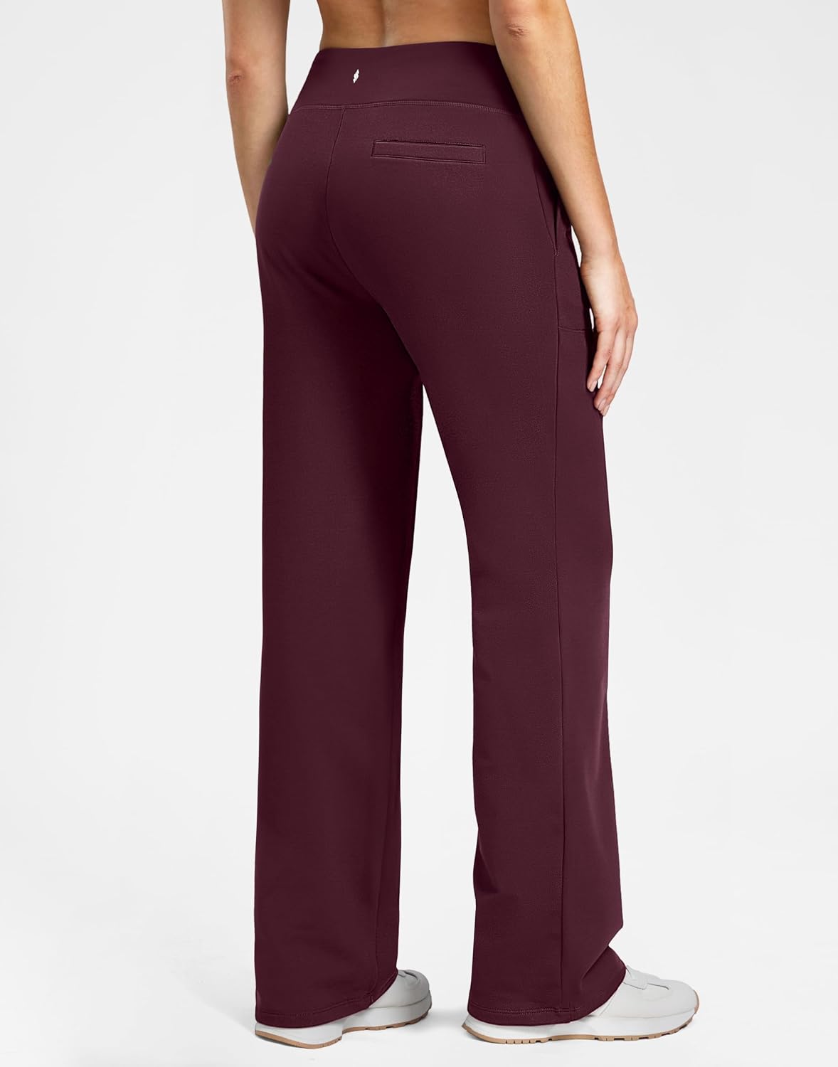 Thumbnail 1 de Soothfeel Fleece-Lined Straight-Leg Yoga Pants, High Waist, Side Pockets