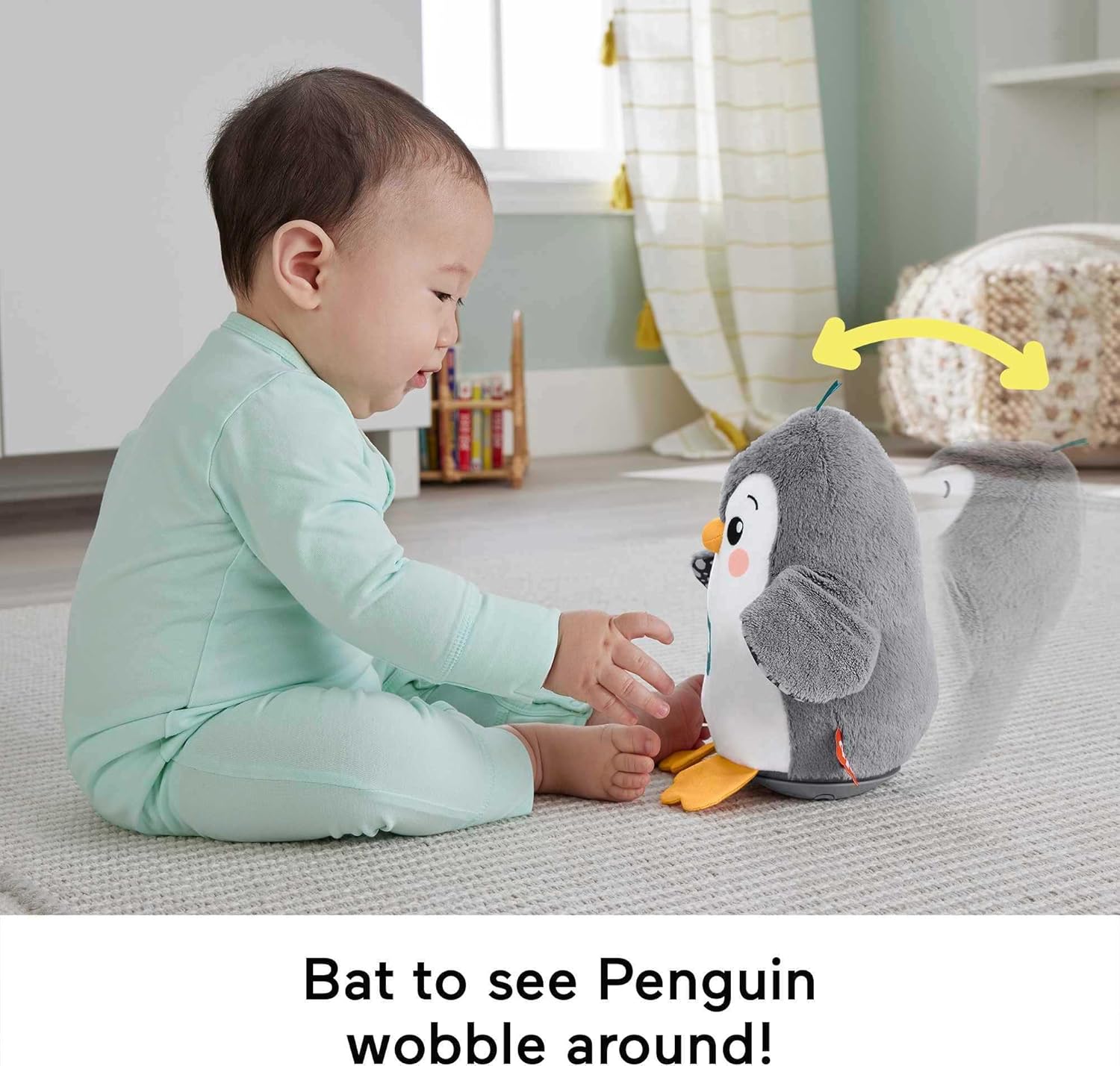 Detalle 2 de Fisher-Price HNC10 Pingüino que anda y aletea 🎲