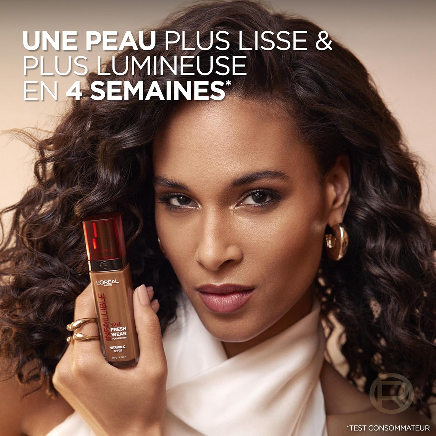 Thumbnail 2 de L'Oréal Paris Fond de Teint Fluide Infaillible 32h Fresh Wear, Teinte 220 Sable
