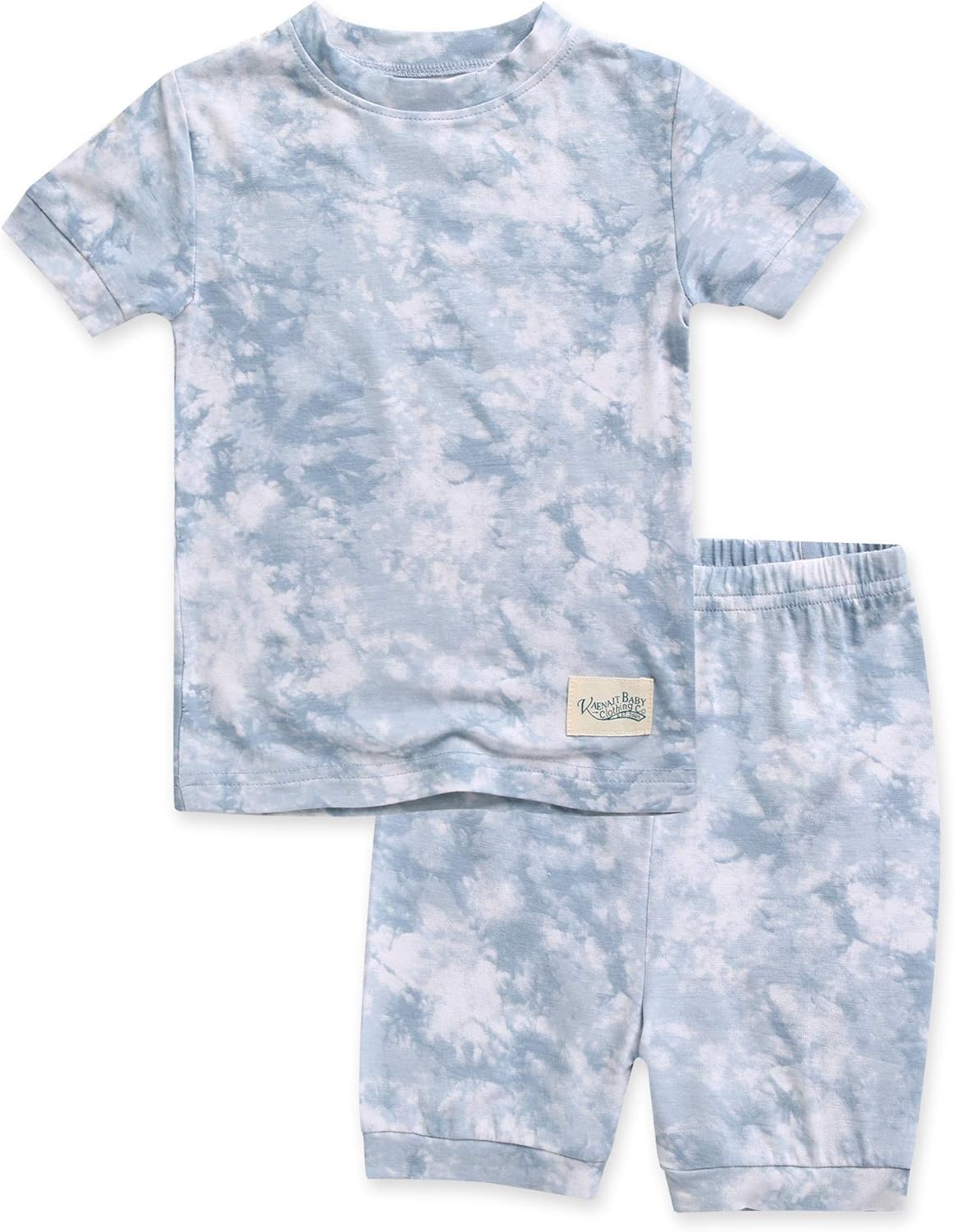 Detalle de VAENAIT BABY Tie-Dye Bamboo Pajama Set (2pcs) for Infants to 12Y