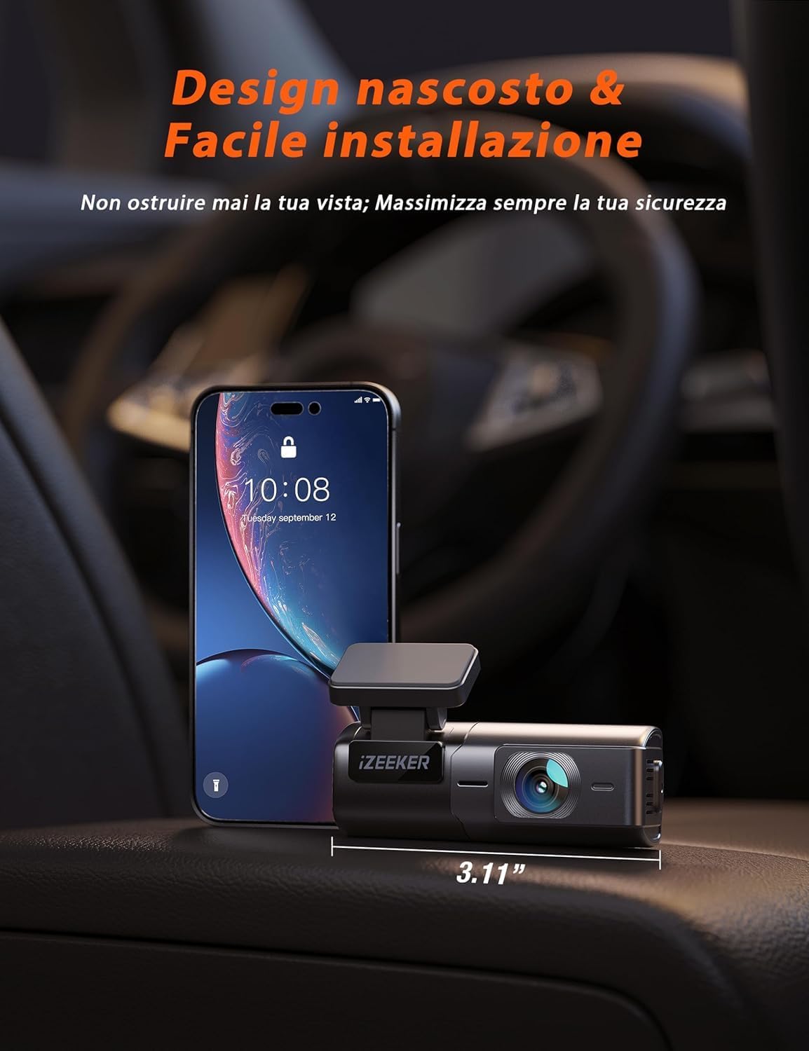 Thumbnail 5 de iZEEKER 2.5K Dash Cam