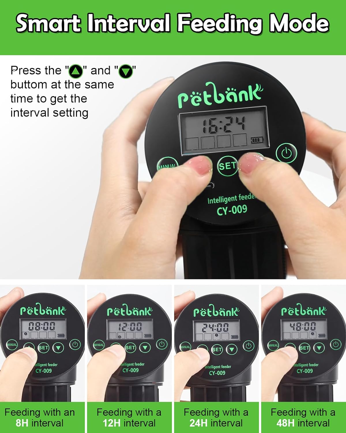 Detalle de Petbank mangiatoia automatica pesci 200 mL