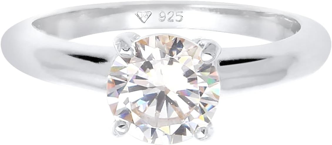 Detalle 2 de Elli Ring Damen SolitĂ€r 925 Silber đ