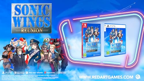 Detalle de SONIC WINGS REUNION - Nintendo Switch (Red Art Games)