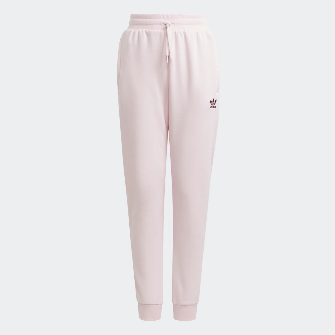 Detalle de Pantalón Adicolor Rosa de Adidas: comodidad y estilo urbano para el día a día