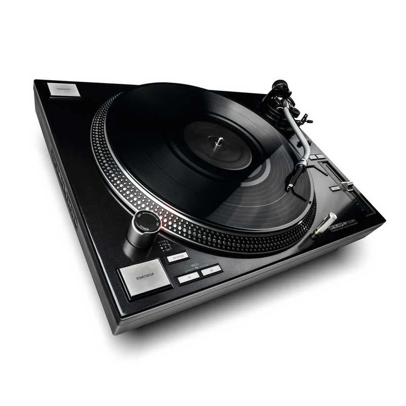 Detalle 2 de Reloop RP-7000 MK2: Plato DJ de tracción directa en negro, sólido para clubs