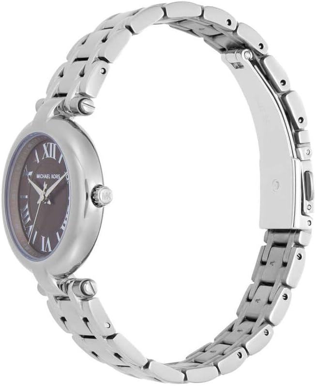 Thumbnail 2 de Michael Kors Montre Laney pour Femme en acier inoxydable — mouvement à quartz 3 aiguilles, cadran gris