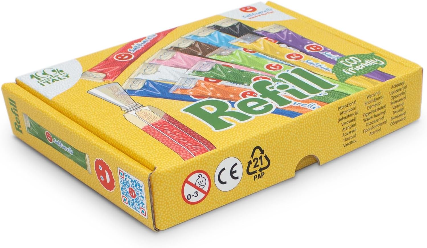 Detalle de Sand-it For Fun – Refill: 12 Buste da 50 g di sabbia colorata, Made in Italy